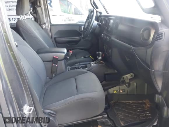 ✅ 2018 Jeep Wrangler Unlimited Sport S • VIN: 1C4HJXDG4JW183787 • Lot: 43323992. Listed on IAAI with 52,943 mi. Free auction sales archive from the USA and detailed vehicle history report at DreamBid. Image 5.