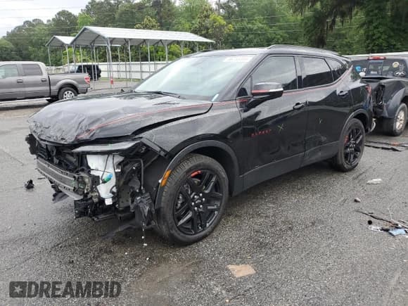 ✅ 2023 Chevrolet Blazer LT • VIN: 3GNKBDR40PS235654 • Lot: 56233395. Listed on Copart with 12,951 mi. Free auction sales archive from the USA and detailed vehicle history report at DreamBid. Image 1.