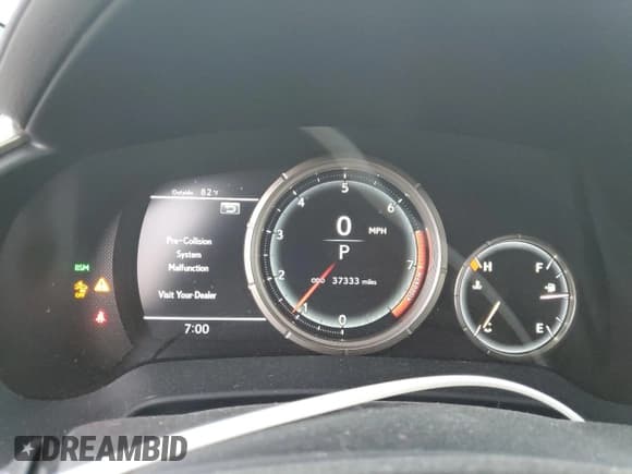 ✅ 2022 Lexus RX 350 F Sport • VIN: 2T2YZMDA0NC330460 • Lot: 82684715. Listed on Copart with 37,333 mi. Free auction sales archive from the USA and detailed vehicle history report at DreamBid. Image 9.