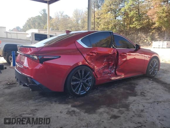 ✅ 2023 Lexus IS 350 F Sport • VIN: JTHGZ1B25P5071585 • Lot: 91479015. Listed on Copart with 27,400 mi. Free auction sales archive from the USA and detailed vehicle history report at DreamBid. Image 3.