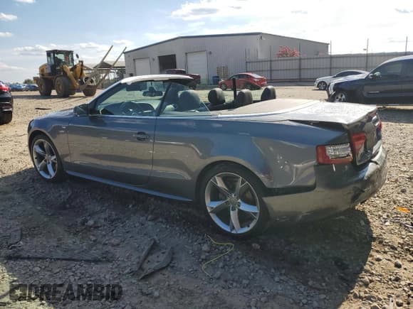 ✅ 2012 Audi A5 • VIN: WAUMFBFH3CN008896 • Lot: 70458565. Listed on Copart with 124,030 mi. Free auction sales archive from the USA and detailed vehicle history report at DreamBid. Image 2.