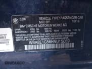 ✅ 2017 BMW 3 Series 320i • VIN: WBA8E1G56HNU15069 • Лот: 43476762. Опубликован ранее на IAAI с пробегом 65 614 миль. Бесплатный доступ к архиву аукционных продаж из США и подробный отчёт об истории автомобиля на DreamBid. Изображение 9.