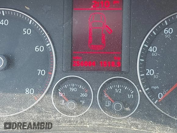 ✅ 2008 Volkswagen Rabbit S • VIN: WVWAB71K48W275838 • Lot: 43218969. Listed on IAAI with 256,084 mi. Free auction sales archive from the USA and detailed vehicle history report at DreamBid. Image 15.