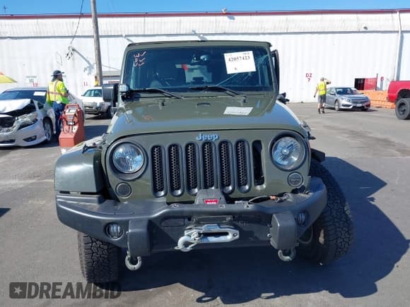 ✅ 2015 Jeep Wrangler Rubicon Hard Rock • VIN: 1C4BJWCGXFL771669 • Lot: 42057423. Listed on IAAI with 36,996 mi. Free auction sales archive from the USA and detailed vehicle history report at DreamBid. Image 13.