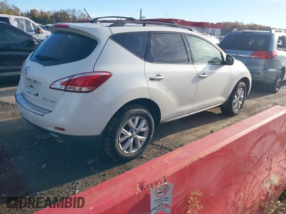 ✅ 2011 Nissan Murano SL • VIN: JN8AZ1MW5BW156795 • Lot: 43612109. Wystawiony na IAAI z przebiegiem 140 882 mil. Bezpłatny archiwum sprzedaży aukcyjnych z USA i szczegółowy raport historii pojazdu na DreamBid. Zdjęcie 4.