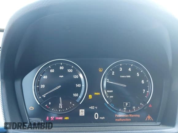 ✅ 2021 BMW X1 xDrive28i • VIN: WBXJG9C0XM5U28881 • Lot: 43518155. Listed on IAAI with 27,307 mi. Free auction sales archive from the USA and detailed vehicle history report at DreamBid. Image 7.