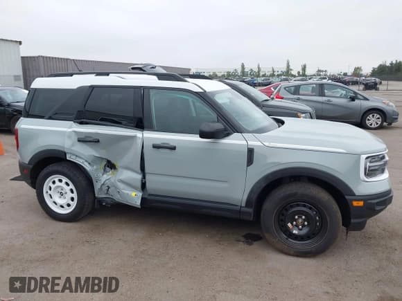 ✅ 2024 Ford Bronco Sport Heritage • VIN: 3FMCR9G61RRF40984 • Лот: 43389204. Опубликован ранее на IAAI с пробегом 8 628 миль. Бесплатный доступ к архиву аукционных продаж из США и подробный отчёт об истории автомобиля на DreamBid. Изображение 13.