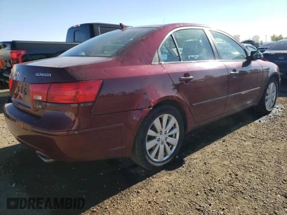 2009 Hyundai Sonata GLS with VIN 5NPET46F19H427428, listed as a Copart auction lot 73475924 with 230,972 mi miles and Clean title. Bid and sale history available at DreamBid. Image 3.