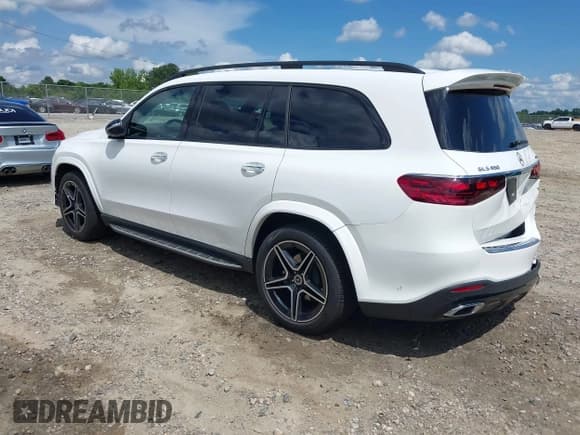 ✅ 2024 Mercedes-Benz GLS 450 • VIN: 4JGFF5KE7RB231828 • Lot: 42494721. Listed on IAAI with 14,499 mi. Free auction sales archive from the USA and detailed vehicle history report at DreamBid. Image 3.