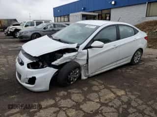 2017 Hyundai Accent SE with VIN KMHCT4AE8HU358405, listed as a Copart auction lot 35952113 with Not provided miles and . Bid and sale history available at DreamBid. Image 1.