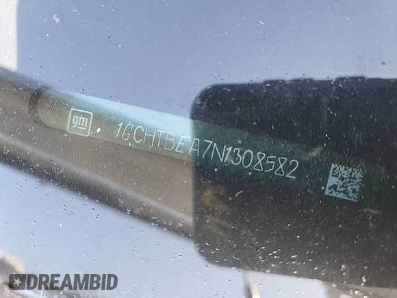 2022 Chevrolet Colorado 4WD Work Truck z VIN 1GCHTBEA7N1308582, wystawiony jako IAAI lot #43600269 z przebiegiem 79 030 mil mil oraz . Historia ofert i sprzedaży dostępna na DreamBid. Obrazek 9.