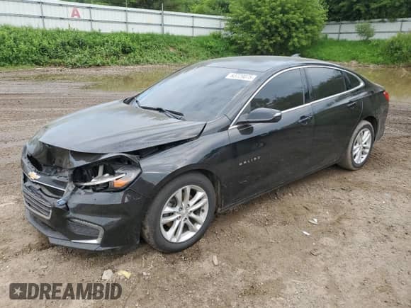 2016 Chevrolet Malibu LT z VIN 1G1ZE5ST4GF220867, wystawiony jako Copart lot #63729075 z przebiegiem 107 301 mil mil oraz Szkoda całkowita • Salvage title. Historia ofert i sprzedaży dostępna na DreamBid. Obrazek 1.