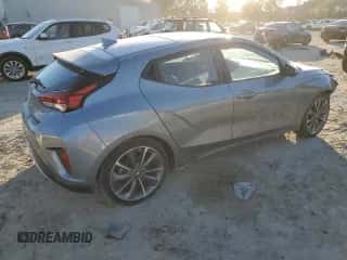 2020 Hyundai Veloster 2.0 z VIN KMHTG6AF2LU022069, wystawiony jako Copart lot #42769125 z przebiegiem 77 617 mil mil oraz Szkoda całkowita • Salvage title. Historia ofert i sprzedaży dostępna na DreamBid. Obrazek 3.