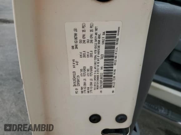 ✅ 2007 Dodge 1500 SLT • VIN: 1D7HU18207J605312 • Лот: 85568615. Опубликован ранее на Copart с пробегом 176 090 миль. Бесплатный доступ к архиву аукционных продаж из США и подробный отчёт об истории автомобиля на DreamBid. Изображение 12.