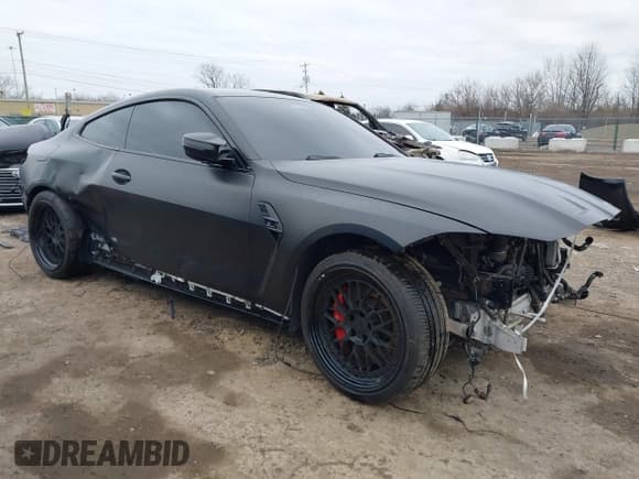 ✅ 2023 BMW M4 Competition xDrive • VIN: WBS43AZ04PCL58351 • Lot: 41307049. Listed on IAAI with 33,207 mi. Free auction sales archive from the USA and detailed vehicle history report at DreamBid. Image 1.