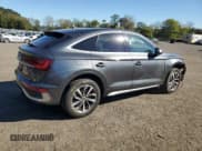 ✅ 2022 Audi Q5 Sportback S line Premium Plus • VIN: WA15AAFY1N2124001 • Lot: 92029655. Listed on Copart with 27,727 mi. Free auction sales archive from the USA and detailed vehicle history report at DreamBid. Image 3.