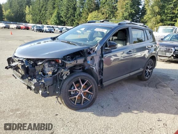 ✅ 2018 Toyota RAV4 Hybrid SE • VIN: JTMJJREV1JD229503 • Lot: 85352365. Listed on Copart with Not provided. Free auction sales archive from the USA and detailed vehicle history report at DreamBid. Image 1.