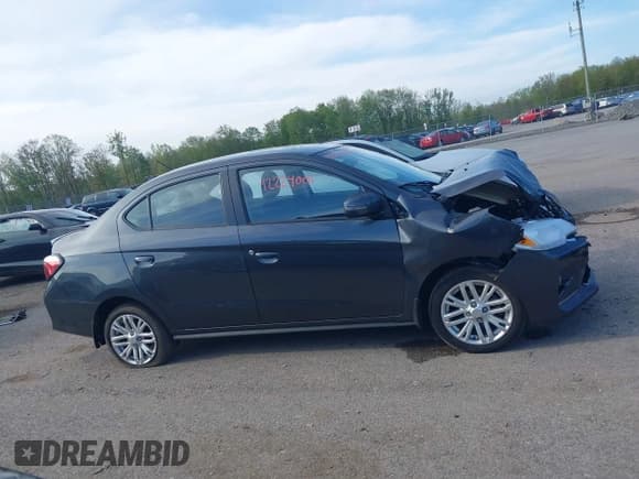 ✅ 2024 Mitsubishi Mirage SE • VIN: ML32FVFJXRHF02460 • Lot: 42224001. Listed on IAAI with 8,413 mi. Free auction sales archive from the USA and detailed vehicle history report at DreamBid. Image 13.
