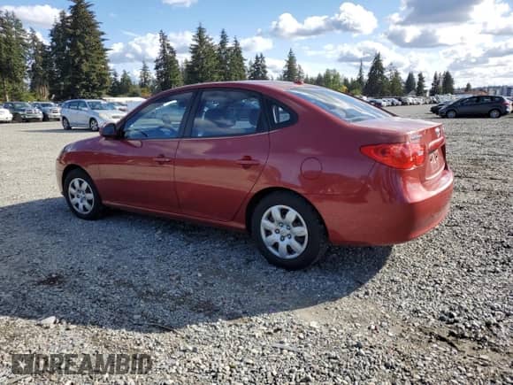 2008 Hyundai Elantra GLS z VIN KMHDU46D48U587472, wystawiony jako Copart lot #75628524 z przebiegiem 165 363 mil mil oraz Szkoda całkowita • Salvage title. Historia ofert i sprzedaży dostępna na DreamBid. Obrazek 2.