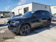 ✅ 2025 Jeep Grand Cherokee Limited • VIN: 1C4RJGBG9SC294054 • Лот: 49224825. Опубликован ранее на Copart с пробегом 945 миль. Бесплатный доступ к архиву аукционных продаж из США и подробный отчёт об истории автомобиля на DreamBid. Изображение 1.