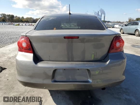 ✅ 2013 Dodge Avenger SE • VIN: 1C3CDZAB5DN596743 • Lot: 83893604. Listed on Copart with 172,529 mi. Free auction sales archive from the USA and detailed vehicle history report at DreamBid. Image 6.