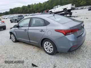 2018 Hyundai Accent SEL z VIN 3KPC24A38JE033344, wystawiony jako Copart lot #71774224 z przebiegiem 124 694 mil mil oraz Szkoda całkowita • Salvage title. Historia ofert i sprzedaży dostępna na DreamBid. Obrazek 2.