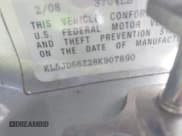 ✅ 2008 Suzuki Reno • VIN: KL5JD66Z28K907890 • Lot: 43125107. Listed on IAAI with 120,239 mi. Free auction sales archive from the USA and detailed vehicle history report at DreamBid. Image 9.