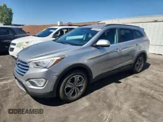 2015 Hyundai Santa Fe GLS z VIN KM8SM4HF4FU129627, wystawiony jako Copart lot #80859155 z przebiegiem 168 733 mil mil oraz Czysty tytuł • Clean title. Historia ofert i sprzedaży dostępna na DreamBid. Obrazek 1.