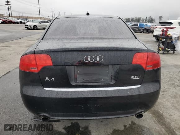 ✅ 2008 Audi A4 2.0T • VIN: WAUDF78E68A078830 • Lot: 50652695. Listed on Copart with 110,898 mi. Free auction sales archive from the USA and detailed vehicle history report at DreamBid. Image 6.