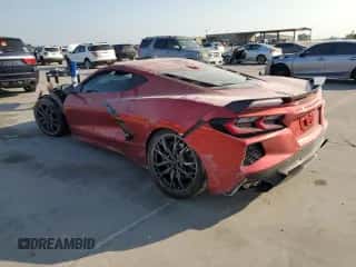 2023 Chevrolet Corvette 2LT z VIN 1G1YB2D41P5139999, wystawiony jako Copart lot #68643574 z przebiegiem 18 494 mil mil oraz Szkoda całkowita • Salvage title. Historia ofert i sprzedaży dostępna na DreamBid. Obrazek 2.