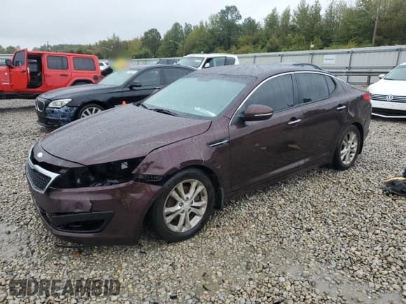 ✅ 2013 Kia Optima EX • VIN: 5XXGN4A73DG239341 • Lot: 90711005. Listed on Copart with 220,091 mi. Free auction sales archive from the USA and detailed vehicle history report at DreamBid. Image 1.