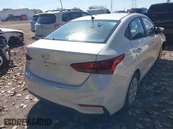 2020 Hyundai Accent SE with VIN 3KPC24A61LE098386, listed as a IAAI auction lot 43324231 with 83,771 mi miles and . Bid and sale history available at DreamBid. Image 4.