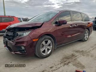 ✅ 2019 Honda Odyssey EX • VIN: 5FNRL6H50KB064111 • Lot: 94481645. Listed on Copart with 87,525 mi. Free auction sales archive from the USA and detailed vehicle history report at DreamBid. Image 1.