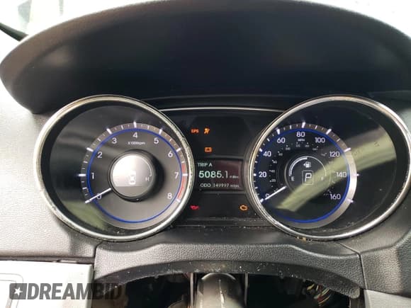 ✅ 2011 Hyundai Sonata GLS • VIN: 5NPEB4AC4BH098746 • Lot: 53999364. Listed on Copart with 149,997 mi. Free auction sales archive from the USA and detailed vehicle history report at DreamBid. Image 9.