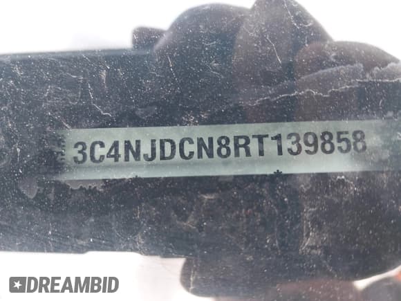 ✅ 2024 Jeep Compass Limited • VIN: 3C4NJDCN8RT139858 • Lot: 42921018. Listed on IAAI with 8,749 mi. Free auction sales archive from the USA and detailed vehicle history report at DreamBid. Image 9.