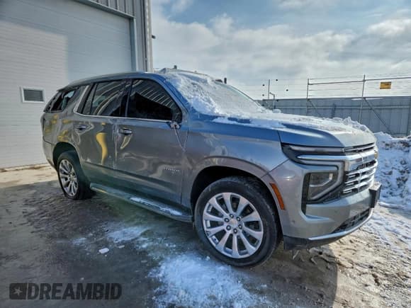 ✅ 2025 Chevrolet Tahoe Premier • VIN: 1GNS6SRD2SR119456 • Лот: 94130425. Опубликован ранее на Copart с пробегом 9 303 миль. Бесплатный доступ к архиву аукционных продаж из США и подробный отчёт об истории автомобиля на DreamBid. Изображение 4.