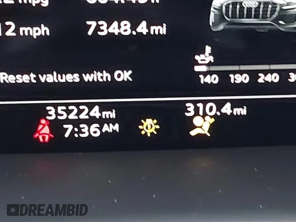 ✅ 2021 Audi Q8 Premium Plus • VIN: WA1EVAF11MD009912 • Lot: 42498018. Listed on IAAI with 35,224 mi. Free auction sales archive from the USA and detailed vehicle history report at DreamBid. Image 7.