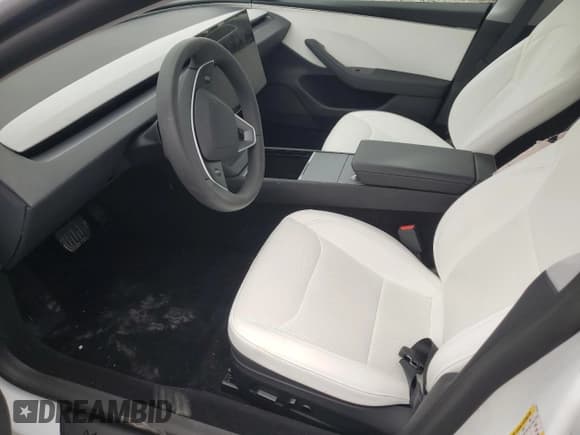 ✅ 2025 Tesla Model 3 Long Range • VIN: 5YJ3E1EAXSF021612 • Lot: 80557135. Listed on Copart with 2,315 mi. Free auction sales archive from the USA and detailed vehicle history report at DreamBid. Image 7.