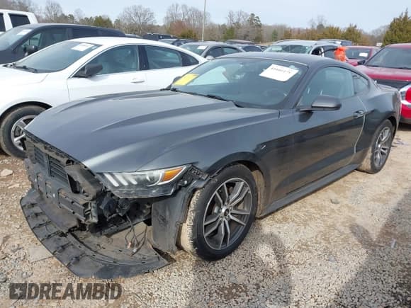 ✅ 2016 Ford Mustang EcoBoost • VIN: 1FA6P8TH3G5250826 • Lot: 41601179. Listed on IAAI with 125,277 mi. Free auction sales archive from the USA and detailed vehicle history report at DreamBid. Image 2.