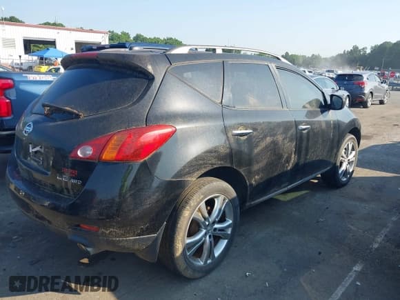 ✅ 2009 Nissan Murano LE • VIN: JN8AZ18W69W160035 • Lot: 42617420. Listed on IAAI with 119,666 mi. Free auction sales archive from the USA and detailed vehicle history report at DreamBid. Image 4.