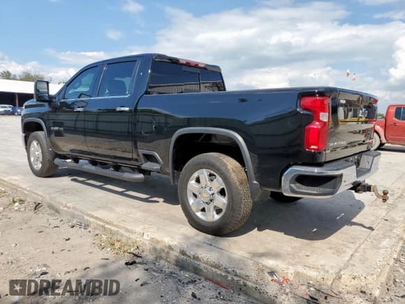 ✅ 2022 Chevrolet Silverado 2500HD LTZ • VIN: 2GC1YPEY1N1219212 • Lot: 71980995. Listed on Copart with 34,771 mi. Free auction sales archive from the USA and detailed vehicle history report at DreamBid. Image 2.