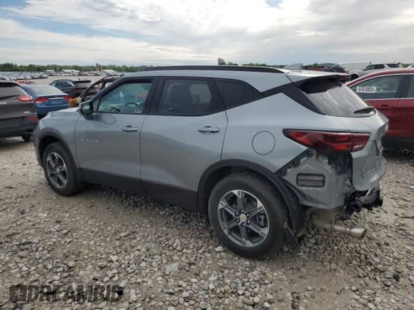 2024 Chevrolet Blazer LT z VIN 3GNKBJR42RS170162, wystawiony jako Copart lot #57754705 z przebiegiem 13 644 mil mil oraz Czysty tytuł • Clean title. Historia ofert i sprzedaży dostępna na DreamBid. Obrazek 2.