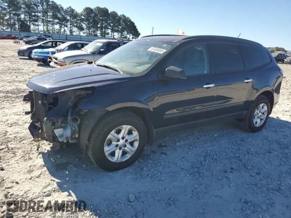 ✅ 2015 Chevrolet Traverse LS • VIN: 1GNKRFED5FJ380847 • Lot: 82489955. Wystawiony na Copart z przebiegiem 129 775 mil. Bezpłatny archiwum sprzedaży aukcyjnych z USA i szczegółowy raport historii pojazdu na DreamBid. Zdjęcie 1.