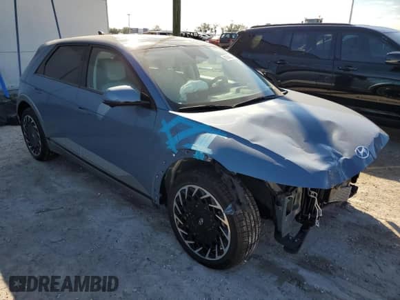 2024 Hyundai Ioniq 5 Limited z VIN KM8KRDDFXRU248519, wystawiony jako Copart lot #81045824 z przebiegiem 159 mil mil oraz Szkoda całkowita • Salvage title. Historia ofert i sprzedaży dostępna na DreamBid. Obrazek 4.