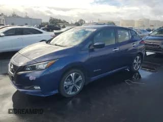 ✅ 2019 Nissan LEAF SL Plus • VIN: 1N4BZ1CP8KC312863 • Lot: 93231595. Listed on Copart with 64,900 mi. Free auction sales archive from the USA and detailed vehicle history report at DreamBid. Image 1.