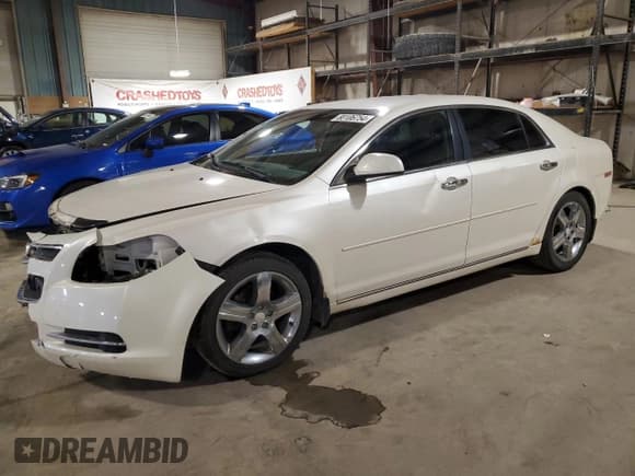 ✅ 2012 Chevrolet Malibu 1LT • VIN: 1G1ZC5E03CF265865 • Lot: 80106754. Listed on Copart with 163,316 mi. Free auction sales archive from the USA and detailed vehicle history report at DreamBid. Image 1.