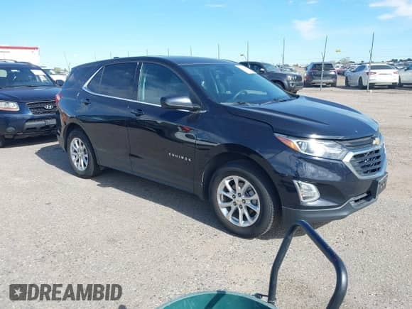 2020 Chevrolet Equinox LT with VIN 2GNAXUEV7L6278523, listed as a IAAI auction lot 43125738 with 48,807 mi miles and . Bid and sale history available at DreamBid. Image 1.