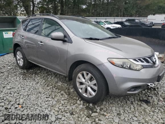 ✅ 2012 Nissan Murano LE • VIN: JN8AZ1MW4CW235649 • Lot: 80492915. Listed on Copart with 87,210 mi. Free auction sales archive from the USA and detailed vehicle history report at DreamBid. Image 4.
