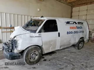 ✅ 2017 Chevrolet Express Cargo • VIN: 1GCWGAFF1H1119284 • Lot: 68014215. Listed on Copart with Not provided. Free auction sales archive from the USA and detailed vehicle history report at DreamBid. Image 1.