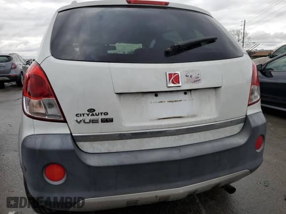 2008 Saturn VUE XE z VIN 3GSCL33PX8S507365, wystawiony jako Copart lot #83970344 z przebiegiem 152 486 mil mil oraz Szkoda całkowita • Salvage title. Historia ofert i sprzedaży dostępna na DreamBid. Obrazek 6.